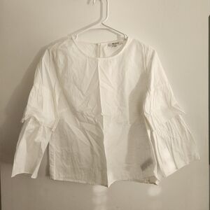 Madewell Bell Sleeve Blouse Size XXS